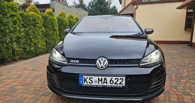 Volkswagen Golf cena 57999 przebieg: 161000, rok produkcji 2014 z Szepietowo małe 407